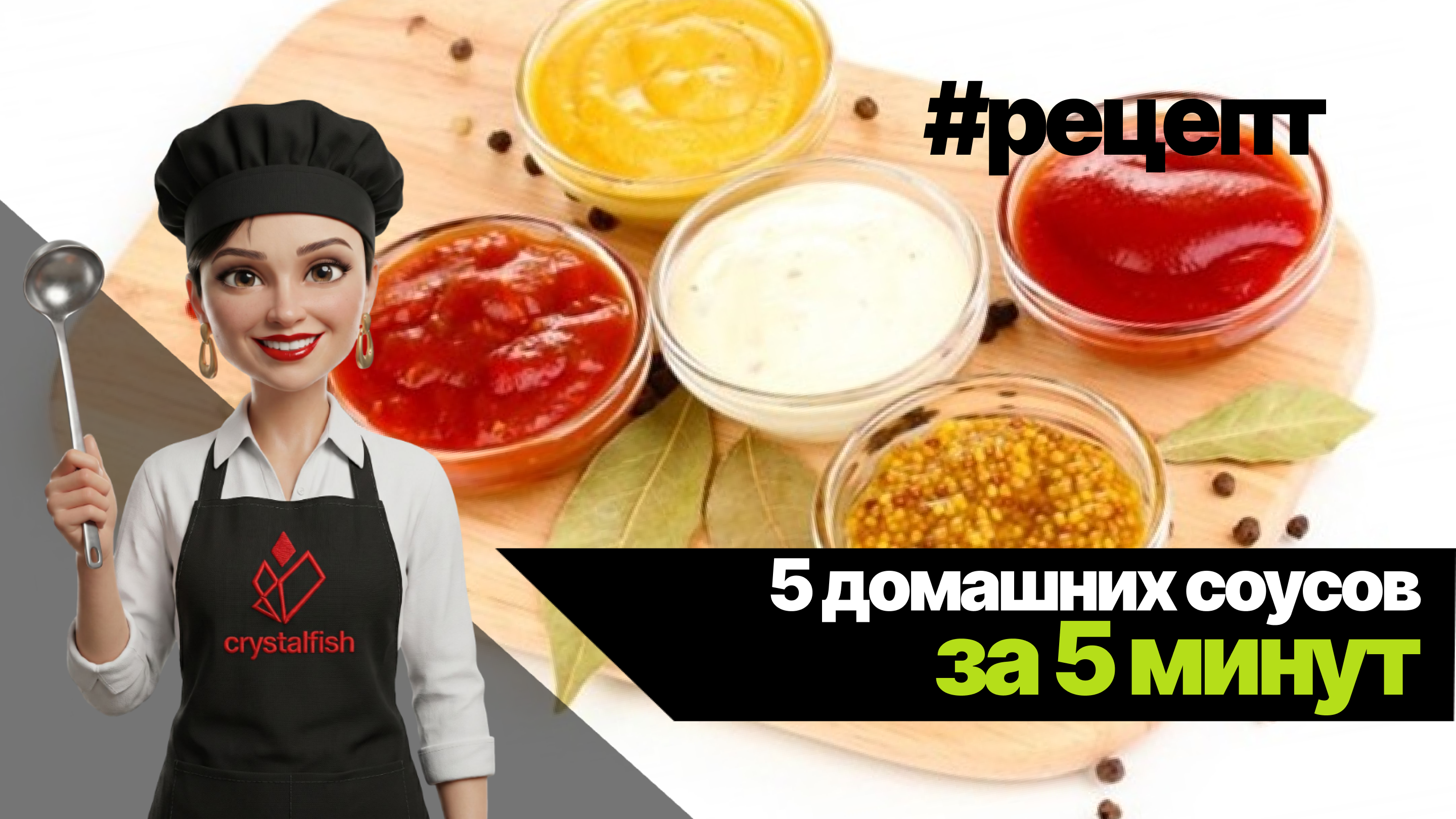  5 соусов для рыбы и морепродуктов, которые готовятся за 5 минут