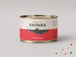 Килька балт (шпрот) в том соусе ТМ Рыбное меню 250 г
