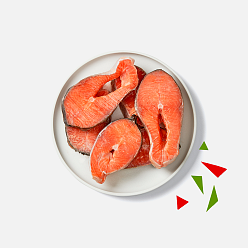 Стейки форели, с/м