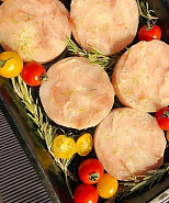 Медальоны из филе хека, 400 г